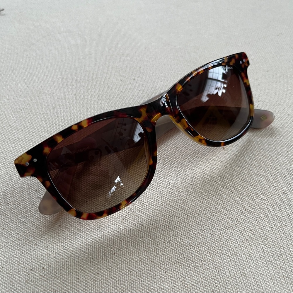 Polarized Polaroid Tortoise Shell Sunglasses